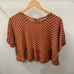 Worn once! Light and airy top